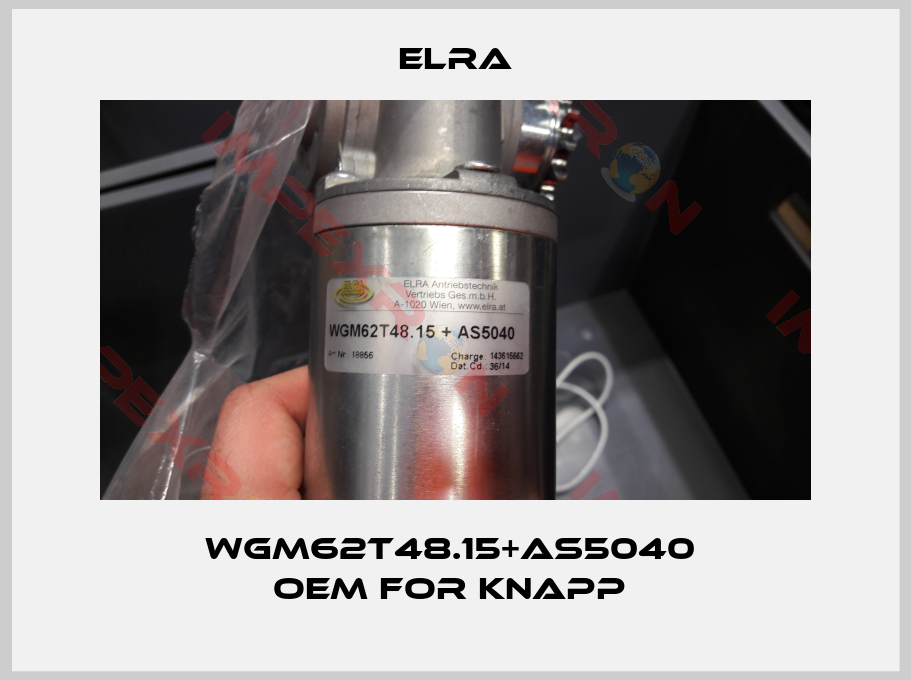 Elra-WGM62T48.15+AS5040  OEm for Knapp 
