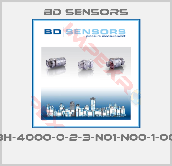 Bd Sensors-78H-4000-0-2-3-N01-N00-1-000 