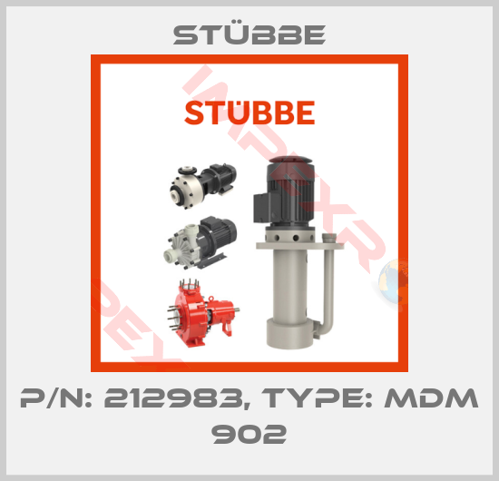 Stübbe-P/N: 212983, Type: MDM 902
