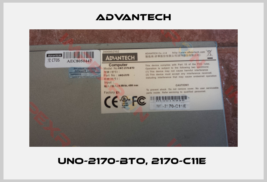 Advantech-UNO-2170-BTO, 2170-C11E 