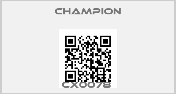 Champion-cx0078 