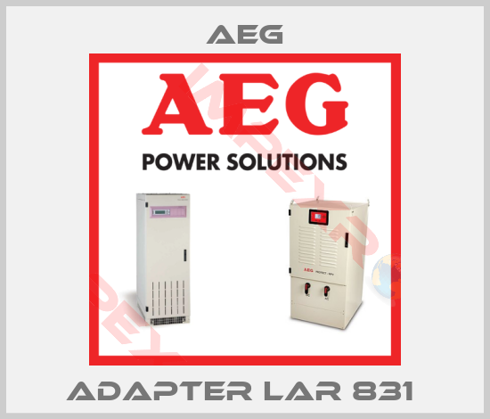 AEG-ADAPTER LAR 831 