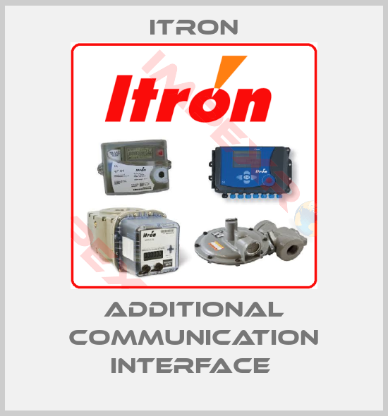 Itron-ADDITIONAL COMMUNICATION INTERFACE 