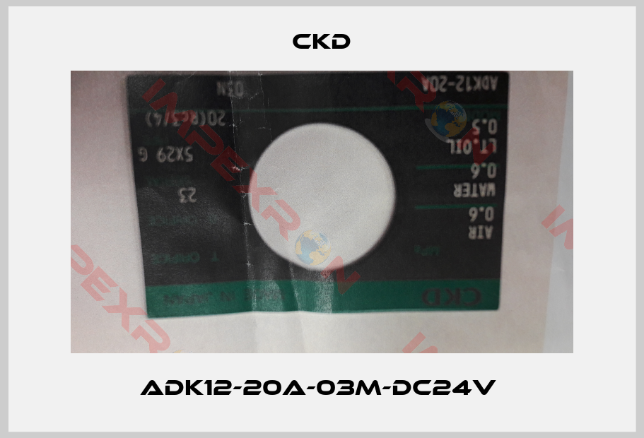 Ckd-ADK12-20A-03M-DC24V 