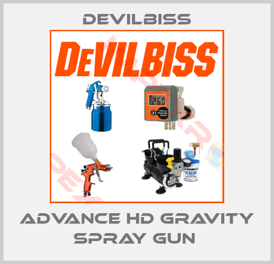 Devilbiss-ADVANCE HD GRAVITY SPRAY GUN 