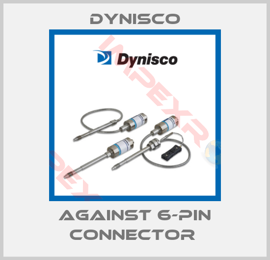 Dynisco-AGAINST 6-PIN CONNECTOR 