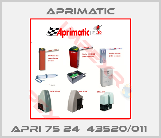 Aprimatic-APRI 75 24  43520/011 
