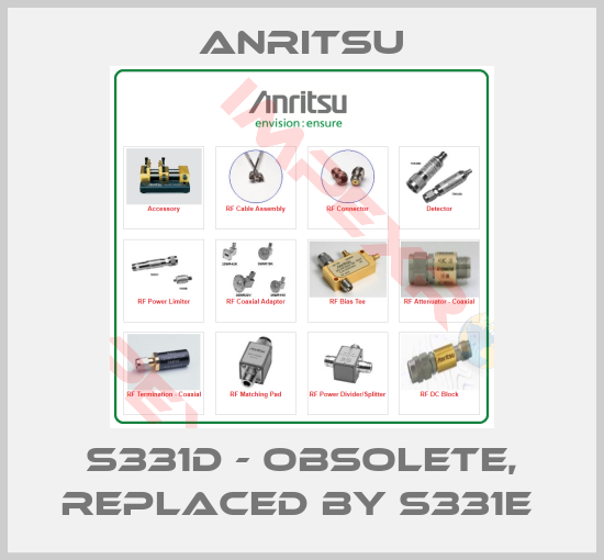 Anritsu-S331D - obsolete, replaced by S331E 