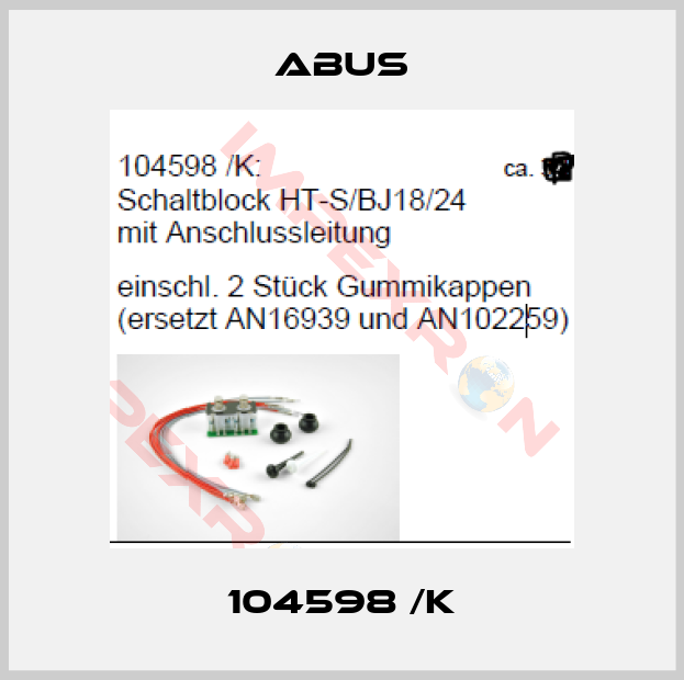 Abus-104598 /K
