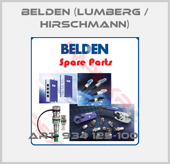Belden (Lumberg / Hirschmann)-ART. 934 125-100 