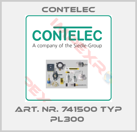 Contelec-ART. NR. 741500 TYP PL300 