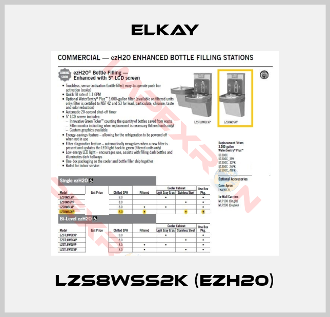 Elkay-LZS8WSS2K (EZH20)
