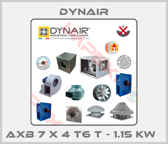 Dynair-AxB 7 x 4 T6 T - 1.15 kW  