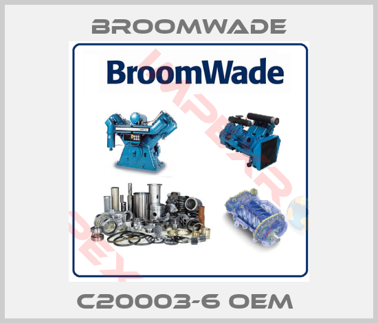Broomwade-C20003-6 OEM 