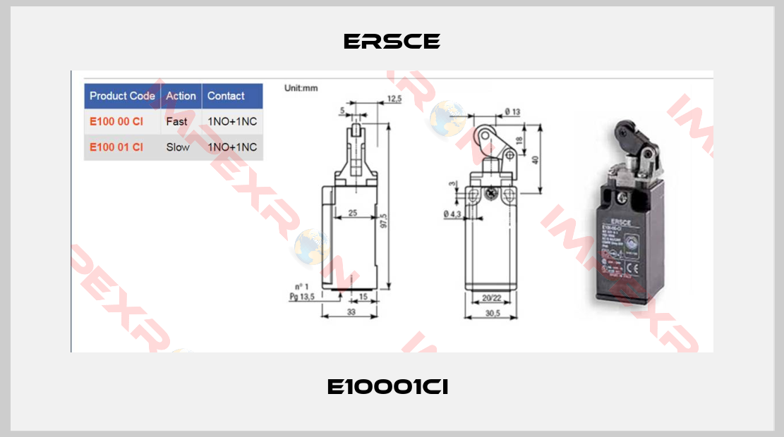 Ersce-E10001CI 