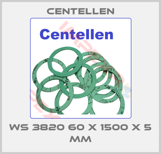 Centellen-WS 3820 60 x 1500 x 5 mm