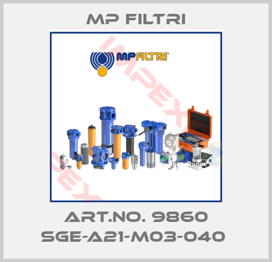 MP Filtri-ART.NO. 9860 SGE-A21-M03-040 