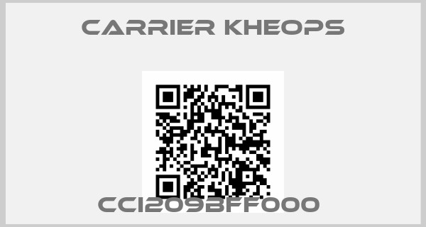 Carrier Kheops-CCI209BFF000 