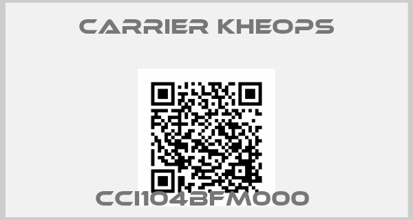 Carrier Kheops-CCI104BFM000 