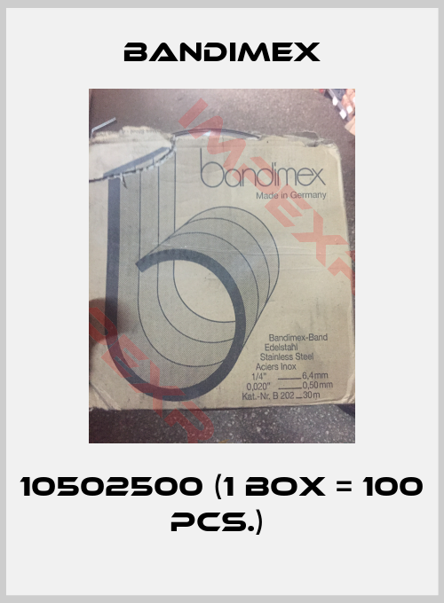 Bandimex-10502500 (1 Box = 100 pcs.) 