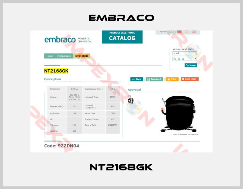 Embraco-NT2168GK