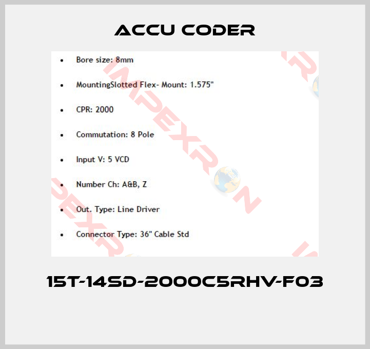ACCU-CODER-15T-14SD-2000C5RHV-F03 