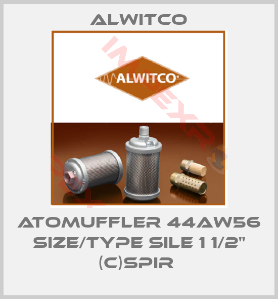 Alwitco-ATOMUFFLER 44AW56 SIZE/TYPE SILE 1 1/2" (C)SPIR 