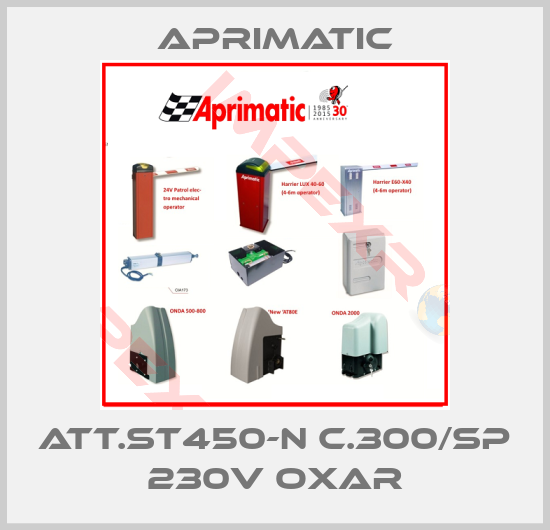 Aprimatic-ATT.ST450-N C.300/SP 230V OXAR
