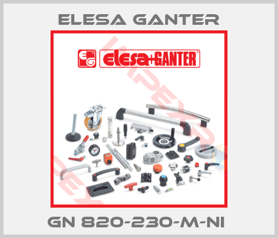 Elesa Ganter-GN 820-230-M-NI 