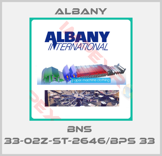 Albany-BNS  33-02Z-ST-2646/BPS 33 