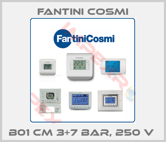 Fantini Cosmi-B01 CM 3+7 BAR, 250 V 