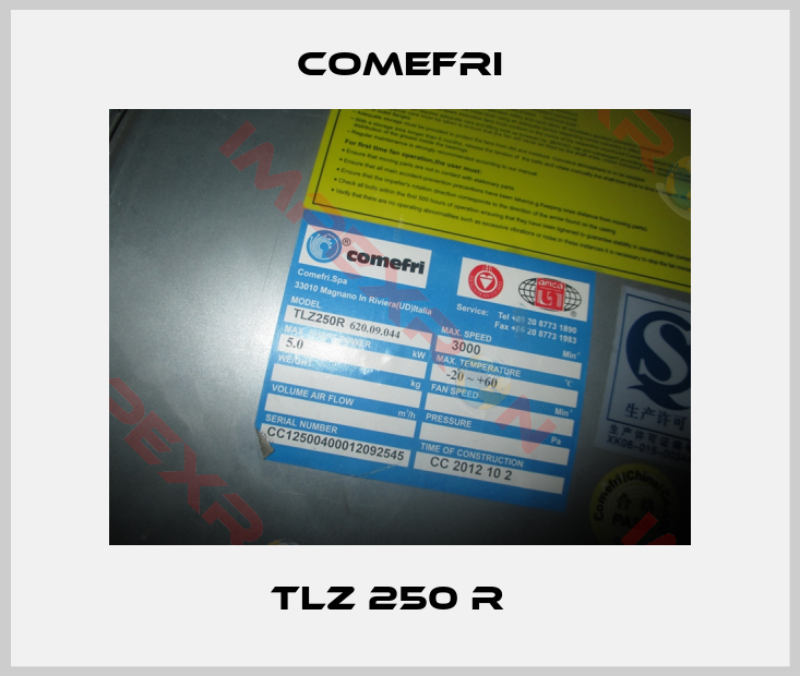 Comefri-TLZ 250 R  