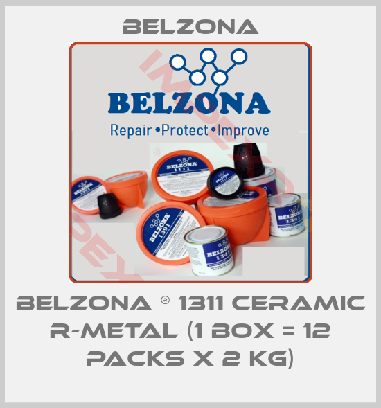 Belzona-Belzona ® 1311 Ceramic R-Metal (1 Box = 12 packs x 2 kg)