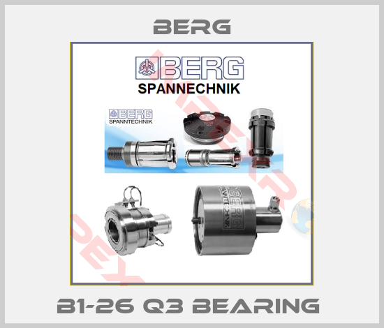 Berg-B1-26 Q3 BEARING 