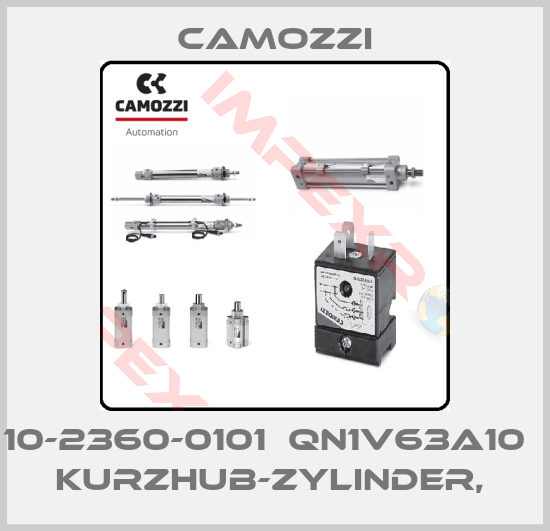 Camozzi-10-2360-0101  QN1V63A10   KURZHUB-ZYLINDER, 