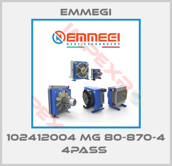 Emmegi-102412004 MG 80-870-4 4PASS 