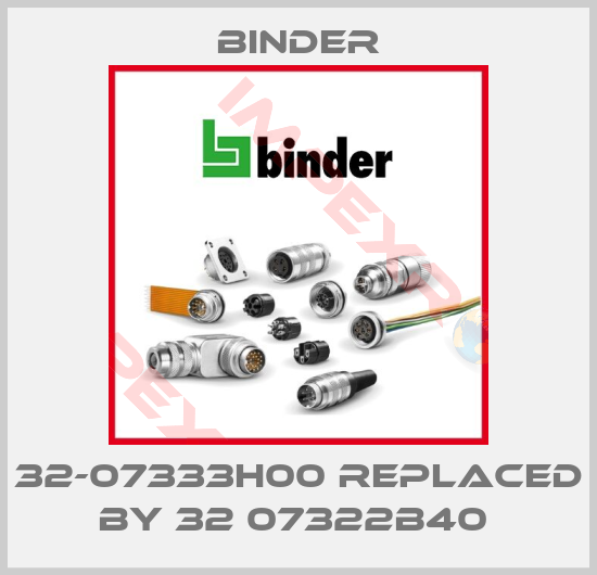 Binder-32-07333H00 REPLACED BY 32 07322B40 