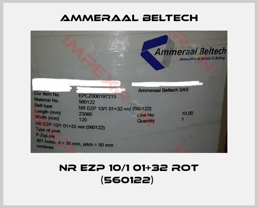 Ammeraal Beltech-NR EZP 10/1 01+32 rot (560122) 