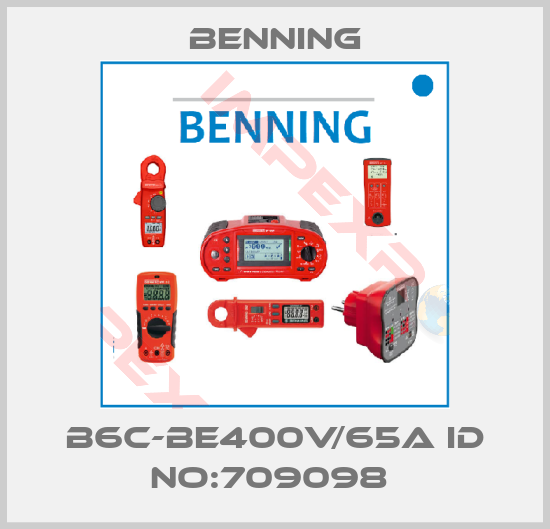 Benning-B6C-BE400V/65A ID NO:709098 