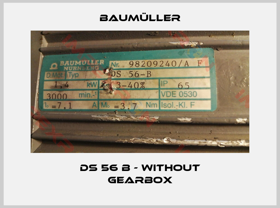 Baumüller-DS 56 B - without gearbox