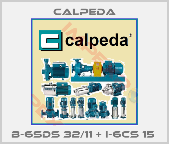 Calpeda-B-6SDS 32/11 + I-6CS 15 
