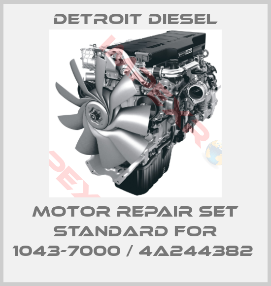 Detroit Diesel-Motor repair set standard for 1043-7000 / 4A244382 