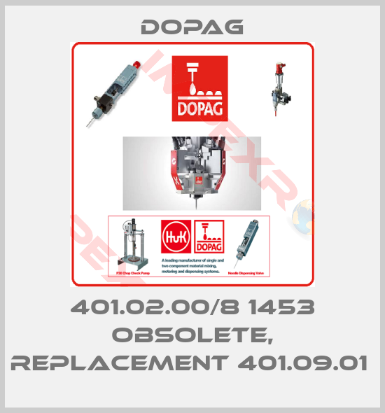Dopag-401.02.00/8 1453 obsolete, replacement 401.09.01 