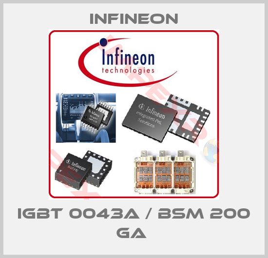 Infineon-IGBT 0043A / BSM 200 GA 