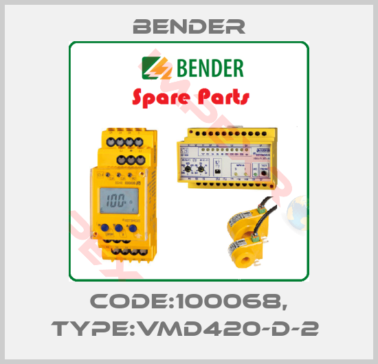 Bender-Code:100068, Type:VMD420-D-2 