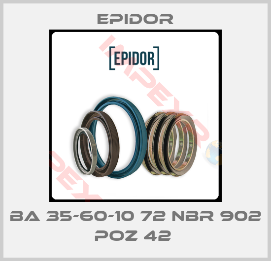 Epidor-BA 35-60-10 72 NBR 902 POZ 42 