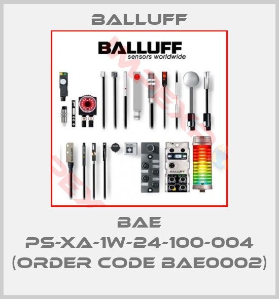 Balluff-BAE PS-XA-1W-24-100-004 (Order code BAE0002)