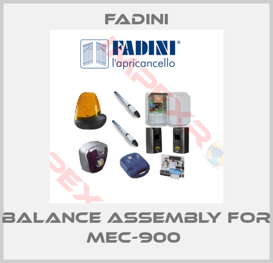 FADINI-BALANCE ASSEMBLY FOR MEC-900 