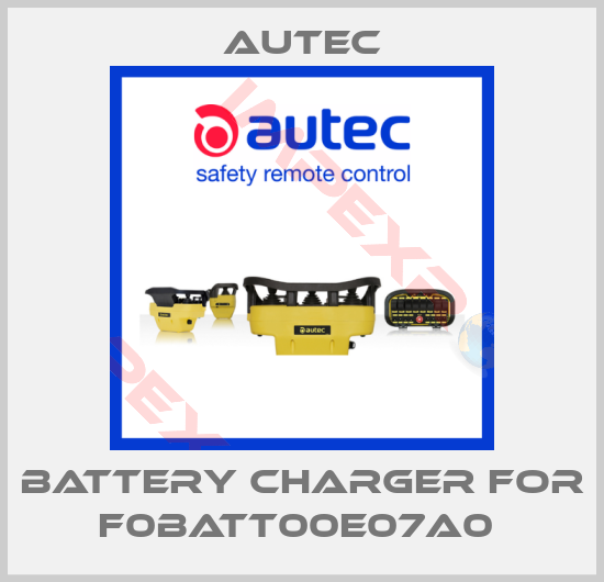 Autec-BATTERY CHARGER FOR F0BATT00E07A0 