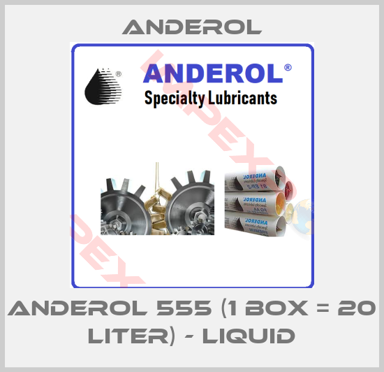 Anderol-ANDEROL 555 (1 box = 20 Liter) - liquid